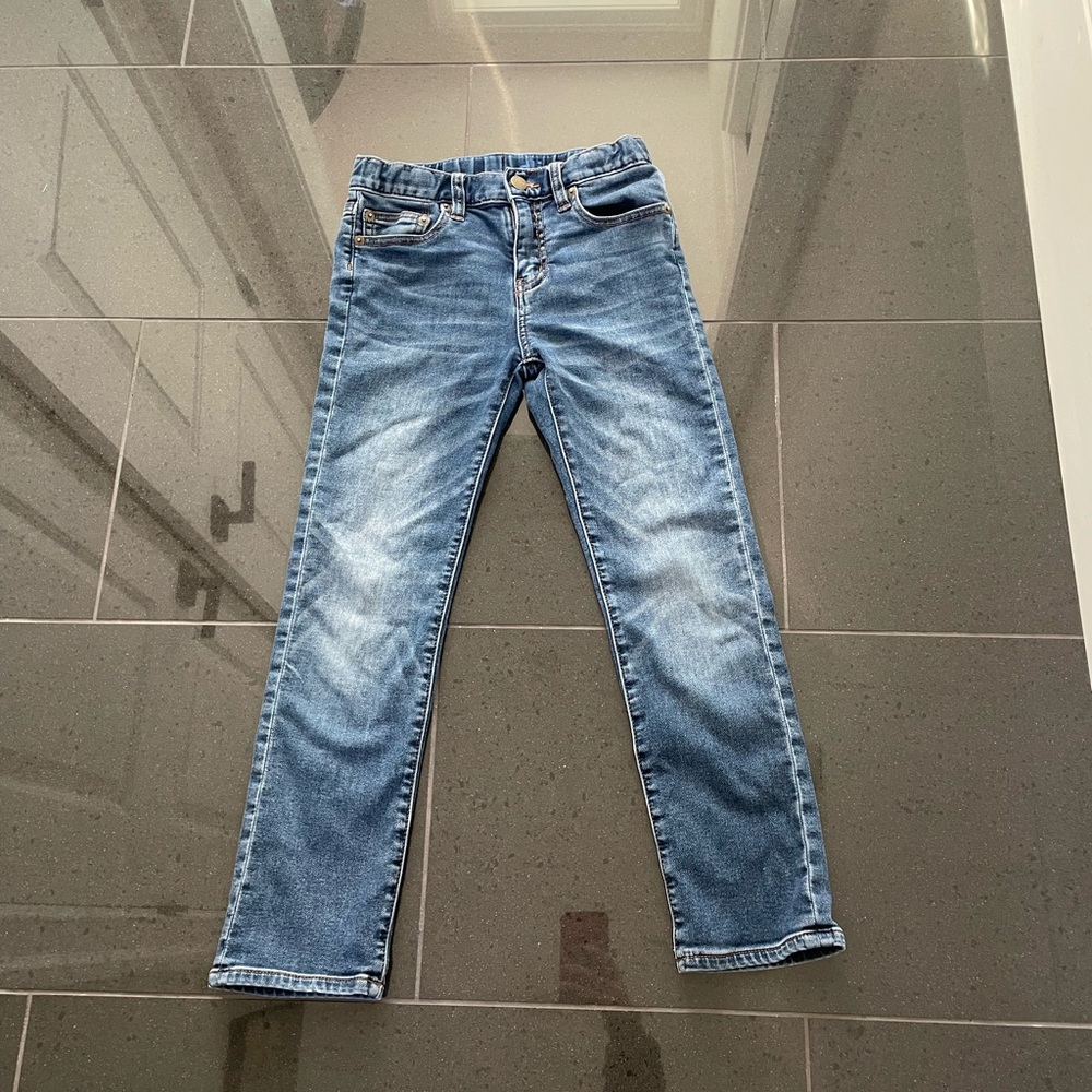 Crewcuts Light Blue Slim Jeans, size 8 slim